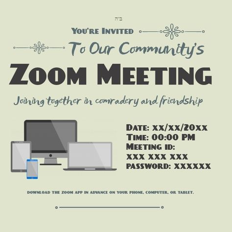 Community Zoom Meeting Meeting Template, Microsoft Word Free, Event Poster Template, Crinkle Skirt, Zoom Meeting, Templates Free Design, Christmas Stencils, English Teaching, Social Media Schedule