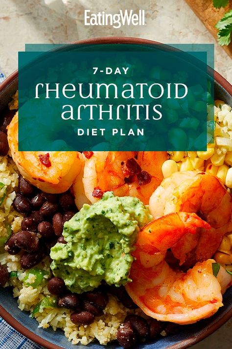 Rheumatoid Meals, Rheumatoid Diet Plan, Inflamation Diet Meal Plan, Ra Diet Plan, Rheumatoid Diet Recipes, Rheumatoid Diet, Meal Plan To Lower Cholesterol, Diet For Rheumatoid, Antiinflammatory Meals