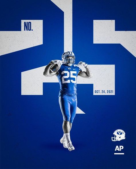 Sports Ranking Graphics, Football Graphic Design Poster, College Football Graphics, Sport Graphics, Football Poses, Football Graphics, Sports Advertising, Sports Design Ideas, Photoshop Design Ideas