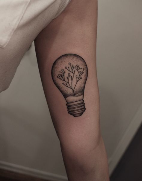 Bringer Of Light Tattoo, Salt Of The Earth Tattoo, Salt Light Tattoo, Globe Lightbulb Tattoo, Salt And Light Tattoo, Light Bulb Sunflower Tattoo, Floral Lightbulb Tattoo, Sunflower In Light Bulb Tattoo, Light Bulb Tattoo