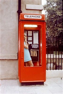 The aluminium K7 was superseded by the cast iron K8, introduced in 1968. Telephone Kiosk, Wooden Hut, Window Bars, Telephone Box, Phone Lockscreen, Telephone Booth, Call Me Maybe, Red Color Schemes, Phone Box