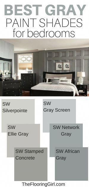 Best gray paint shades for the bedroom. #gray #greige #paint #bedroom #neutralpaintcolor #homedecor #bedroomideas #masterbedroompaint Ikea Elvarli, Best Gray Paint, Bedroom Gray, Paint Bedroom, Greige Paint, Gray Paint, Grey Paint, Best Paint Colors, Bedroom Walls