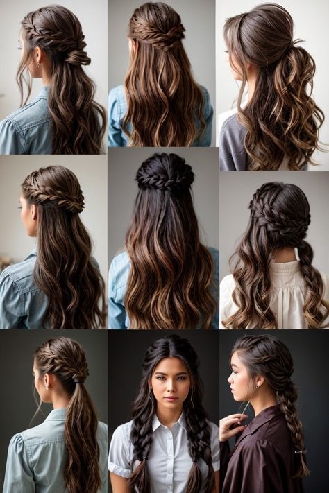 Hairstyle On Traditional Outfit, Hair Styles Formal Elegant, Hairstyles For Occasions, Loose Braid Updo, Hair Styles For Events, Hairstyles For Traditional Outfit, Elegant Hairstyles For Long Hair Formal, Timeless Updo, Elegant Braided Hairstyles