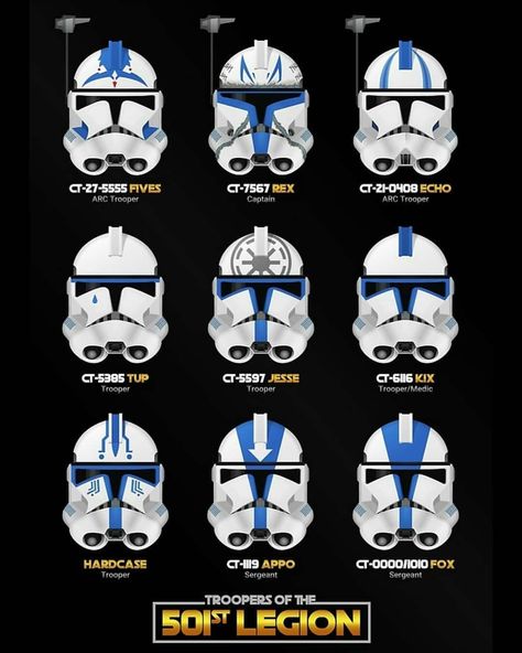 Star Wars Fandom on Instagram: “501. Legion  Follow me for more @star_wars_fandoms_” Stormtrooper Tattoo, Star Wars Helmets, Scifi Design, Star Wars Helmet, 501st Legion, Star Wars Background, Star Wars Trooper, Clone Troopers, Star Wars Facts