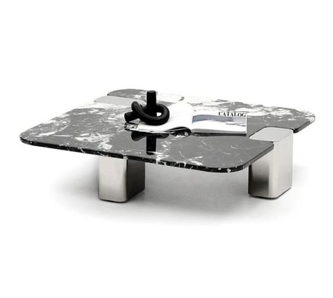 Find minimalist Lapis Black Rose Marble coffee table with stainless steel base at Marco Furniture .Crafted with a luxurious artificial black rose marble top and a sleek stainless steel base, this piece is both stylish and functional. Perfect for contemporary interiors. With dimensions of 110 x 110 x 35 cm, it's the perfect size to complement any living room decor. Specification: Artificial Black Rose Marble Top Stainless Steel Base. Minimalistic Design 110 x 110 x 35 cm NOTE: The colors you have Black Marble Coffee Table, Rose Marble, Marble Top Coffee Table, Luxury Coffee Table, Classic Clocks, Hallway Table, Metal Coffee Table, Contemporary Interiors, Leather Lounge