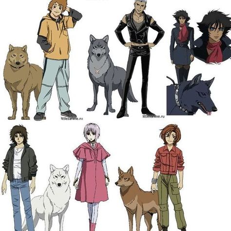 What colour do you like most? Wolf's Rain, Wolf’s Rain, Anime Wolves, Pet Anime, Wolf Children, Rain Photo, Rain Art, Anime Wolf, Wolf Art