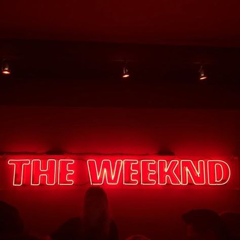 ♡ scscipio05 // pinterest ♡ Red Aesthetic The Weeknd, Red The Weeknd, Weeknd Aesthetic, The Weeknd Wallpaper Iphone, Starboy The Weeknd, The Weeknd Poster, Neon Quotes, Abel The Weeknd, Red Neon