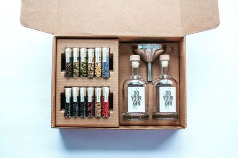 It’s true gin has an acquired taste. Those unfamiliar with gin might be surprised at the multitude of ways it can be created and then mixed in a cocktail. This homemade gin drink set will give you an idea of just how unique the spirit is. As you play the master craftsman, you can follow […] The post Try Your Hand At Making Your Own Spirits With This Gin Making Kit appeared first on BroBible. Gin Making Kit, Gin Making, Make Your Own Gin, Gin Kit, Alcohol Infusion, Infused Liquors, Gifts For Gin Lovers, Flavoured Gin, 1st Fathers Day Gifts