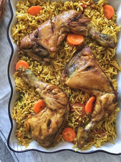 Chicken Machboos, Comfort Casseroles, Rice Chicken, Spice Mix Recipes, Rice Ingredients, Easy Homemade Recipes, Spice Mix, How To Cook Rice, Basmati Rice