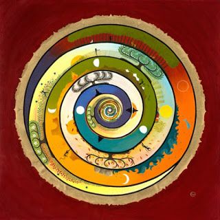 Blog da Beki Bassan - Reflexões: El símbolo de la tradición sabia de la mujer es un... Manhattan Art, Spiral Art, Sacred Circle, Wise Woman, Quilt Modernen, Illustration Photo, Shiva Shakti, Sacred Feminine, Wise Women