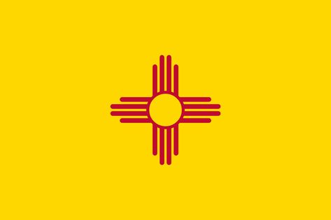 Flag of New Mexico | Flagpedia.net New Mexico Flag, Mexico Flag, Santa Fe, New Mexico, Flag, Laptop, Ships, Vinyl, Mexico