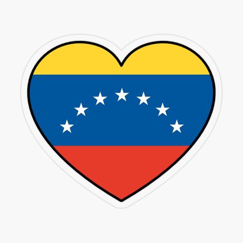 Get my art printed on awesome products. Support me at Redbubble #RBandME: https://www.redbubble.com/i/sticker/I-LOVE-Venezuela-Country-Flag-Independence-day-Celebration-5-de-Julio-heart-shape-by-7827570Ac/52570002.O9UDB?asc=u Venezuela Flag, Birthday Sheet Cakes, Transparent Stickers, Independence Day, Country Flags, Pie Chart, Heart Shapes, Independent Artist, Flag