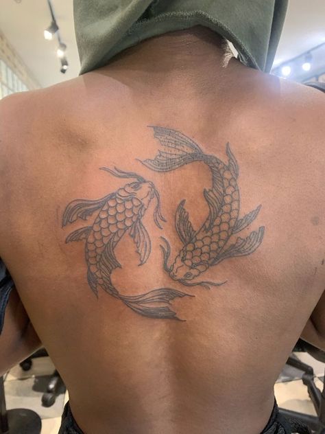 Virgo Tattoo, Tattoo Inspiration Men, Koi Tattoo, More Tattoo, Koi Fish Tattoo, Tattoos For Black Skin, Back Tattoos For Guys, Tato Lengan, Tattoo Simple