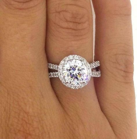 Engagement And Wedding Ring Sets, Round Cut Diamond Engagement Ring, Engagement And Wedding Ring, Jewelry Kids, Rings Anniversary, Kids Wedding, Diamond Engagement Wedding Ring, Engagement Ring White Gold, Wedding Engagement Rings