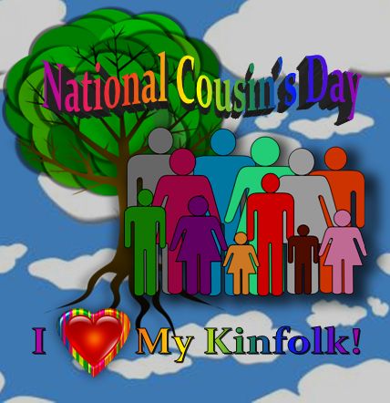 June 24 is National Cousin’s Day. Let your cousins know how much you appreciate them! National Cousins Day, Cousins Day, Cousin Day, Abc, Mario Characters, Greeting Cards, Fictional Characters