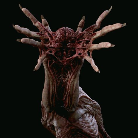 ArtStation - HandCreature Horror Monsters, Cosmic Horror, Monster Concept Art, Ishikawa, Scary Art, Creepy Art, Creature Concept Art, Monster Design, Creature Concept