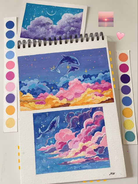 Painting Mood, Posca Marker, Posca Art, Oil Pastel Art, Gouache Art, Canvas Painting Designs, Cute Paintings, Inspiration Painting, Small Canvas Art