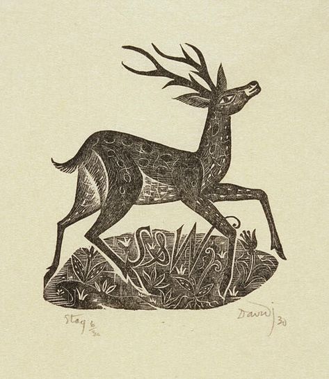 Mother and Son | Christchurch Art Gallery Te Puna o Waiwhetū Stag Illustration, Puzzle Drawing, Relief Print, Wood Engraving, Star Tattoos, Monoprint, Christchurch, Wildlife Art, Linocut Prints