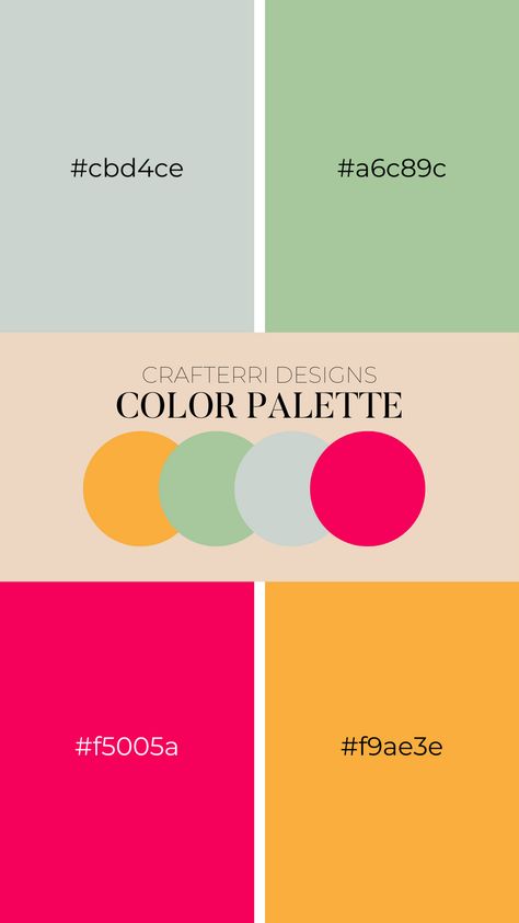 Girlboss Color Palette, Fun Color Pallete Aesthetic, Brand Color Palette 2024, Trendy Color Palette 2024, Colour Palette 2024, Millennial Aesthetic, Branding Color Palette, Color Design Inspiration, Hex Color Palette