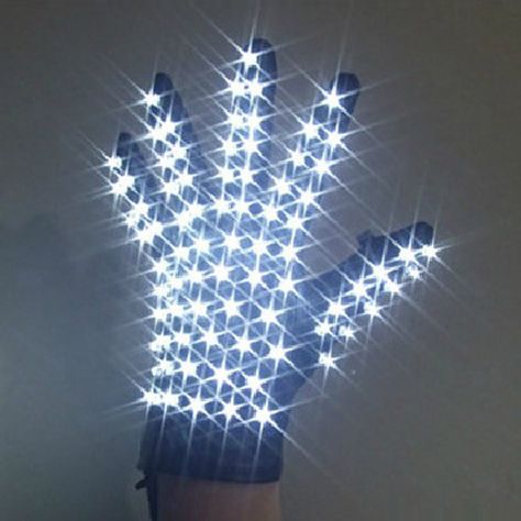 Led gloves, so cool Led Gloves, So Cool, Gadgets, Gloves, Technology, Electronics, Led