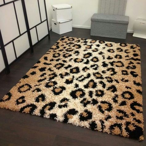 Leopard Print Carpet, Rug Bedroom Ideas, Leopard Print Bedroom, Leopard Bedroom, Leopard Print Decor, Leopard Print Rug, Tiger Roar, Animal Print Decor, Printed Carpet