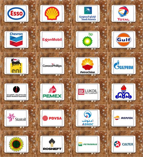 Logos of global oil and gas companies stock images Gas Company Logo, Oil Company Logos, Gas Company, Blue Abstract Art, Oil Company, Logo Images, Oil And Gas, Editorial, Company Logo