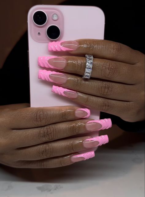 Bratz Doll Nails, Maddie Nails, Doll Nails, Baddies Nails, Chanel Birthday Party, Chanel Birthday, Era Aesthetic, Healing Era, Girly Acrylic