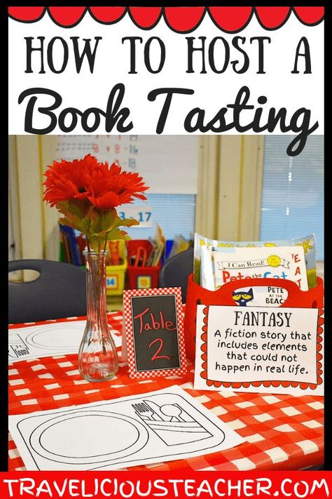 Book Tasting, Primary Books, Family Literacy, Book Bins, Reading Curriculum, Realistic Fiction, Classroom Transformation, Library Lessons, 2nd Grade Reading