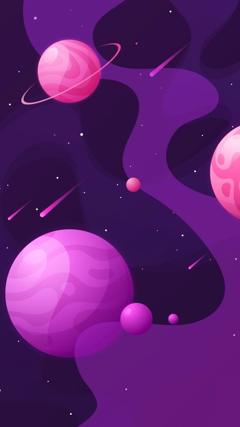 Retro Space Background, Solar System Vector, Galaxy Vector Illustration, Colorful Space Aesthetic, Galaxy Illustration Art, Play Store Games, Planets Illustration, Universe Illustration, Galaxy Illustration