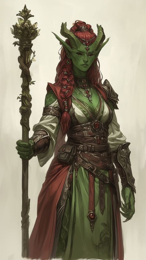 Forest Tiefling, Tiefling Druid Female, Dnd Druid, 100k Followers, Dungeons And Dragons Game, Dnd Monsters, Dungeons And Dragons Characters, Dnd Art, D&d Dungeons And Dragons