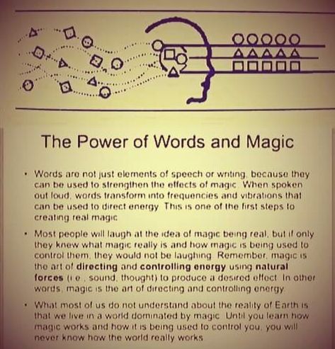 The power of words and magic. There's a reason it's called SPELLING.   Witchy Tips... #wicca #witch #witchcraft #magic #tarotreadings #witchytip Quantum Magic, Real Black Magic, Witchcraft Magic, Witchy Tips, The Power Of Words, Power Of Words, Spirit Science, Energy Healing Spirituality, Mind Power