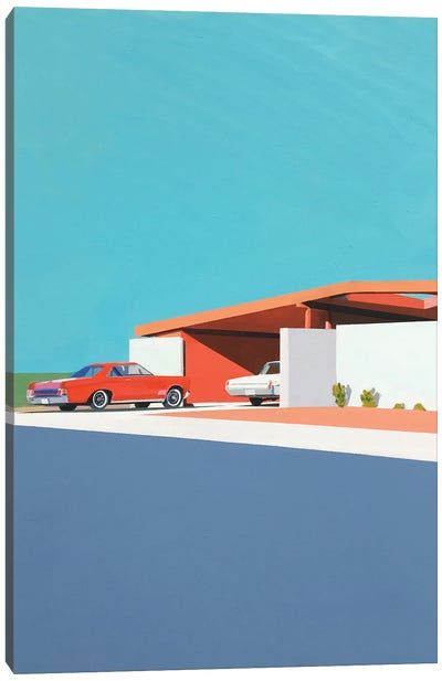 Canvas Prints by Jessica Brilli | iCanvas Jessica Brilli, Bay Area Figurative Movement, Auto Illustration, Hiroshi Nagai, House Canvas, American Realism, Pop Illustration, Real Estate Ads, Cityscape Painting