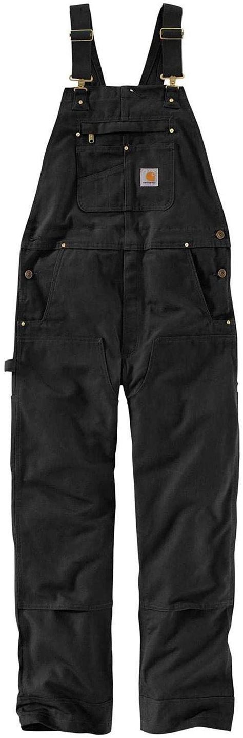 Carhartt Men's Relaxed Fit Duck Bib Overall at Amazon Men’s Clothing store Overalls For Men, Coveralls Mens, Carhartt Overalls, Black Duck, Overalls Men, Men Jeans Pants, Mens Overalls, Carhartt Pants, Bib Overalls