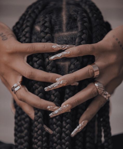 Black Woman Hands Aesthetic, Aesthetic Pictures Nails, Braids Aesthetic Faceless, Melanin Aesthetic Faceless, Classy Aesthetic Black, Brown Aesthetic Pictures, Black Royalty Aesthetic, Black Beauty Aesthetic, Melanin Aesthetic