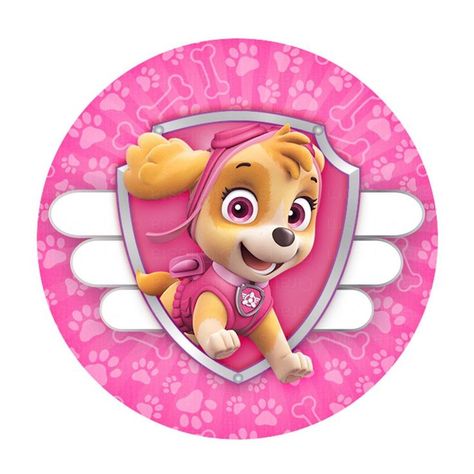 Skye Paw Patrol Party, Paw Patrol Stickers, Sky Paw Patrol, Imprimibles Paw Patrol, Paw Patrol Printables, Paw Patrol Birthday Theme, Paw Patrol Decorations, Paw Patrol Birthday Cake, Everest Paw Patrol