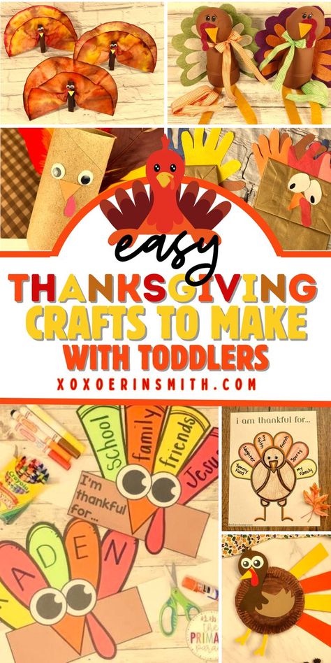 thanksgiving crafts for preschool. easy turkey thaksgiving crafts Turkey Crafts For Toddlers, Thanksgiving Turkey Crafts, Diy Thanksgiving Crafts, Thanksgiving Crafts For Toddlers, Fun Thanksgiving Crafts, Grandparents Day Crafts, Thanksgiving Crafts Preschool, Thanksgiving Turkey Craft, Easy Thanksgiving Crafts