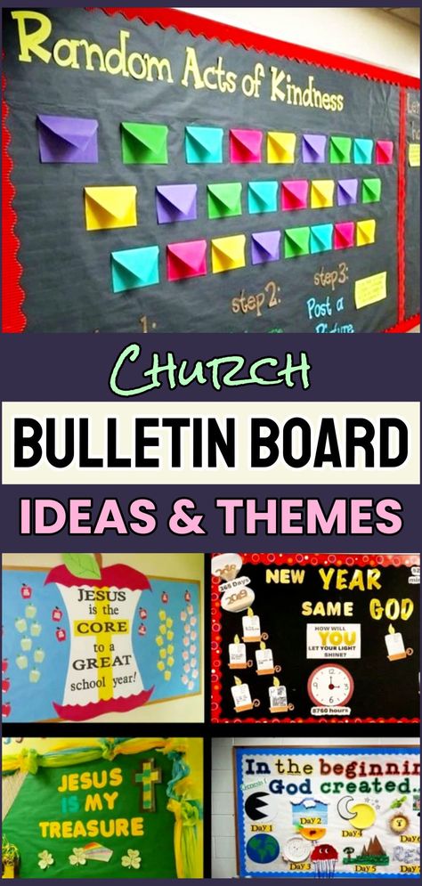 Sunday School Easter Decorations, Bible Themed Bulletin Boards, Genesis Bulletin Board Ideas, Easter Bulliten Board Ideas For Church, Welcome Summer Bulletin Board Ideas, Awana Decorating Ideas, Prek Church Classroom, Christian School Bulletin Boards Welcome Back, Faith Based Bulletin Boards