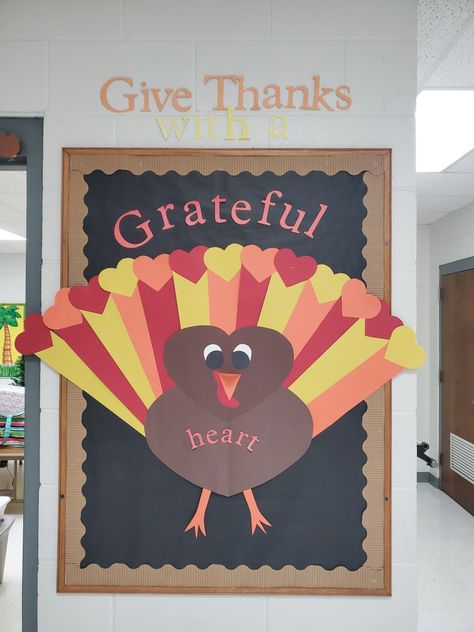 Grateful Bulletin Board, Thanksgiving Bulletin Board, Thanksgiving Bulletin Boards, Ministry Ideas, Grateful Heart, Give Thanks, Poster Board, Bulletin Board, Bulletin Boards