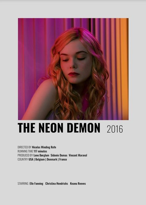 The Neon Demon Movie, The Neon Demon Poster, Neon Demon Movie, Alt Posters, Neon Demon, The Neon Demon, Media Consumption, Netflix Hacks, Neon Dress