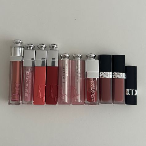 Dior Lipstick, Lipgloss, Liptint, Collection, Products Dior Lip Collection, Lip Tint Collection, Dior Lippies, Dior Lip Products, Dior Lip Tint, Outfit Bali, Rich Core, Beauty Vlog, Dior Lipgloss