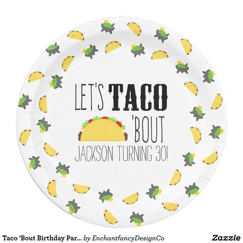 Taco 'Bout Birthday Party Paper Plate Taco Table Party Ideas, Taco Table, Baby Dinosaur Party, Mexican Fiesta Birthday Party, Birthday Party Plates, Fiesta Birthday Party, Mexican Birthday, Taco Party, Birthday Boys