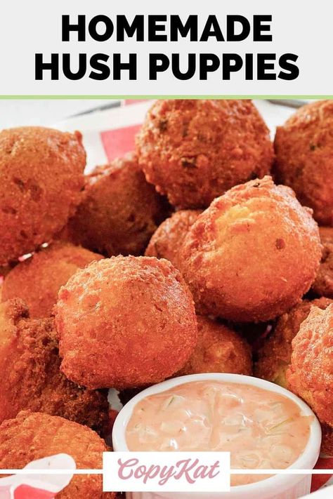 Find out how to make the best ever hush puppies from scratch with this easy hush puppy recipe. Enjoy homemade Southern cornbread hush puppies with onions for extra flavor. Homemade hush puppies are great with fried fish and ham. Hush Puppies Recipe Easy, Easy Hush Puppies Recipe, Easy Hush Puppies, Easy Hush Puppy Recipe, Homemade Hush Puppies, Southern Hush Puppies, Hush Puppies Recipe, Hush Puppy, Biscuits Recipes