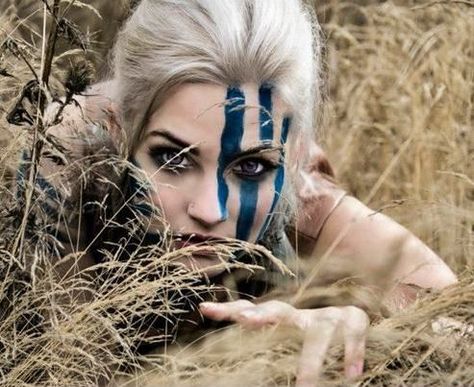 Scottish Makeup, Pictish Warrior, Celtic Warriors, Between Two Worlds, Celtic Woman, She Wolf, Full Hd Wallpaper, Purple Eyes, Geek Gifts