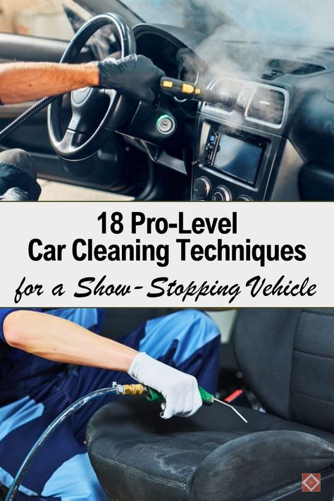 🧽 Elevate your car’s look with these 18 expert detailing tips that will make your vehicle shine like never before. From deep-cleaning the interior to achieving a flawless wax finish, these pro techniques will ensure your car always looks its best. Great for car enthusiasts and anyone who loves a clean, polished ride! #CarCleaning #DetailingTips #CarCare Best Car Detailing Products, How To Detail A Car, How To Deep Clean Your Car, Car Cleaning Checklist, Diy Detailing Your Car Interior, How To Clean A Car, Car Detailing Tricks Interiors, Detail Car Interior Diy, Cleaning Car Interior Hacks