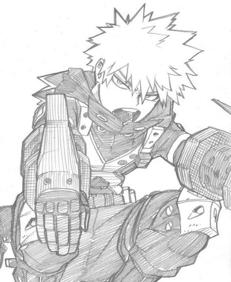 Bakugo Katsuki Fanart Cute, Bakugou Manga, Under Your Spell, Boku No Hero Academia Funny, Cool Sketches, My Hero Academia Episodes, Anime Character Drawing, Hero Academia Characters, My Hero Academia Manga