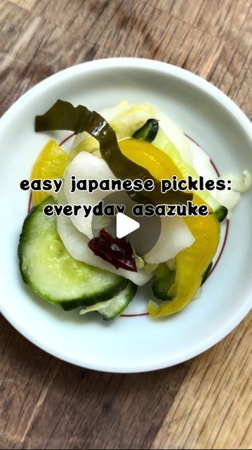 k e n j i • 賢治 on Instagram: "Easy Japanese Pickles, season 2, ep 5 | @kenjcooks 

And we’re back with season 2️⃣ of Easy Japanese Pickles!  I’ve posted about asazuke before but this is my answer to random bits of veg leftover from other dishes that need to be used up; most vegetables of similar water content and preparation will work so get creative (ie don’t use cabbage and chunks of carrot together - for the latter, ensure it’s cut thinly or shredded so there’s relatively similar surface area as the cabbage). I’ve used my trusted Japan we pickle press however any form of food safe weight works here. 

My grandparents would often eat this with a drizzle of soy sauce but I think it’s great as is, allowing the vegetables and aromatics shine ✨ it’s a perfect all purpose pickle in that it wo Japanese Pickles, Pickled Vegetables, Surface Area, Eating Well, Soy Sauce, Food Safe, Pickles, Carrots, Sauce