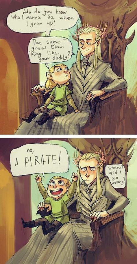 Legolas & Thranduil Fans FB Will Turner Fanart, Legolas Fanart, Hobbit Funny, Lego Poster, Legolas And Thranduil, Lotr Funny, Lotr Art, Thranduil, Jrr Tolkien