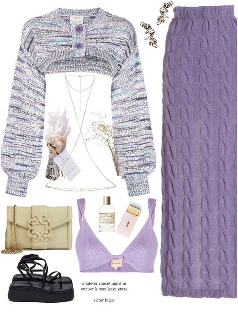 紫色 Outfit | ShopLook Spring Break Getaways, Purple Outfit, Outfit Layout, Purple Outfits, Outfit Shoplook, Spring Trends, Pinterest Board, Sweater Weather, Spring Break