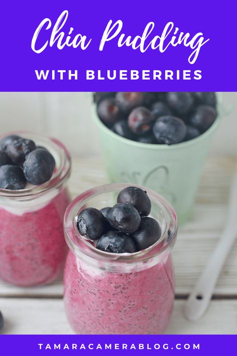 Chia Pudding Recipe with Berries - Tamara Like Camera Easy Chia Pudding Recipes, Using Blueberries, Easy Chia Pudding, Pudding Cup Recipes, Chia Pudding Recipe, Healthy Toddler Snacks, Hearty Lunch, Favorite Breakfast Recipes, Chia Pudding Recipes