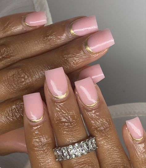 Pink And White Chrome Nails, Short Nail Inspo, Everyday Nails, White Chrome Nails, White Chrome, Short Nail, Nail Nail, Nail Art Galleries, Chrome Nails